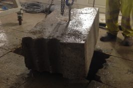 Heavy concrete removal